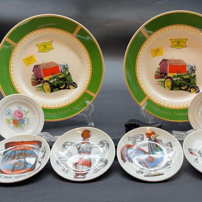 BA366 1935 John Deere Model B Collectible Plates 