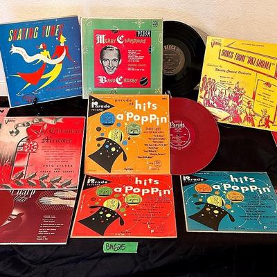 BA625 Vintage 33 1/2 LP’s 