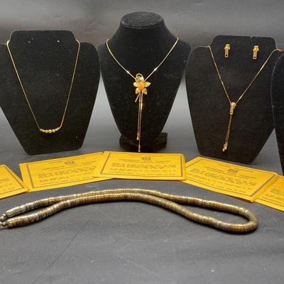 BA368 14Karat Gold Overlay Chains #1