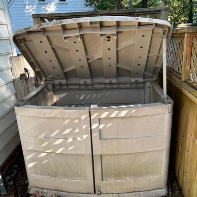 Small Suncast Outdoor Storage Shed