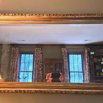 2 Antique Mirrors & Vintage German Barometer 