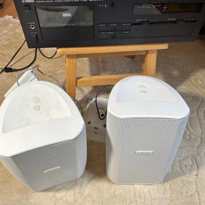 Yamaha K-960 Cassette Deck - Yamaha KX-200U Cassette Deck - 2 QSC AD-S52 Speakers 