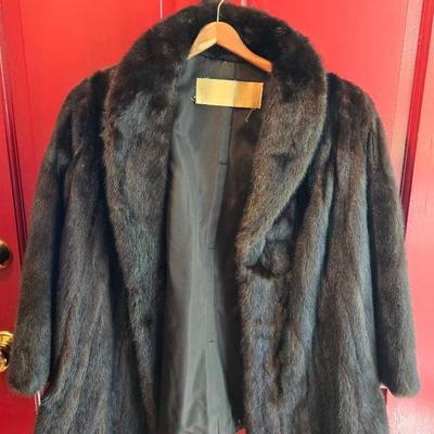 Vintage Galanos Designer Fur Jacket Talhimer's Richmond 