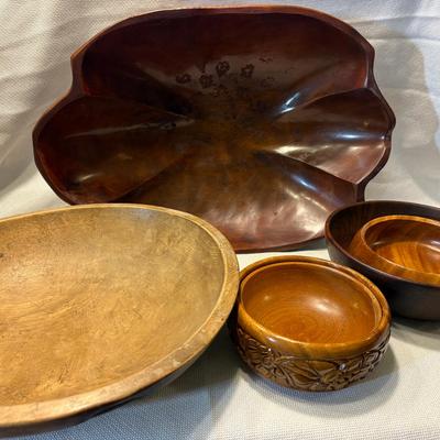 Wooden Bowls -Vintage & Newer 