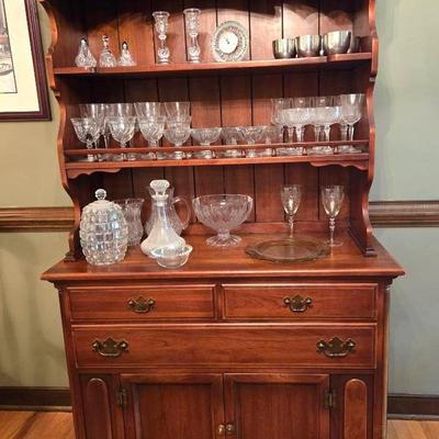 Vintage Empire Furniture Co. China Cabinet Hutch 
