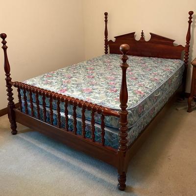 Full Size Jenny Lind Style Spool Bed Frame