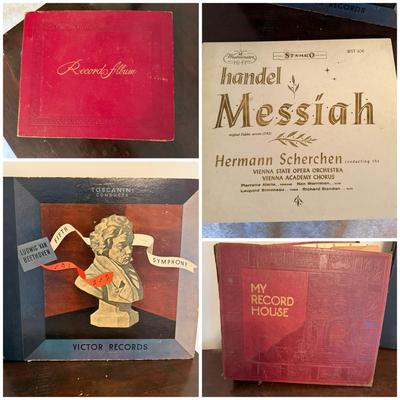Orchestra And Symphony Albums, Along With A Large Collection Of Vintage 45