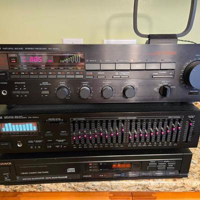 Yamaha & Magnavox Stereos Receivers CD Player Radio
