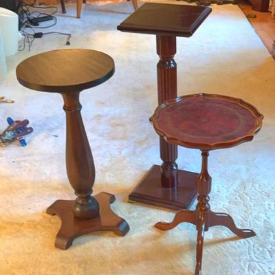 Three Plant Stands