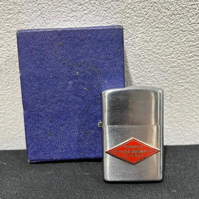 Vintage Halco Minneapolis Northfield & Southern Railway Lighter 
