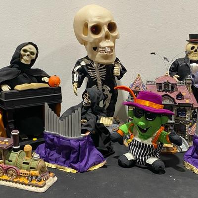 Vintage Musical Themed Holloween Decorations
