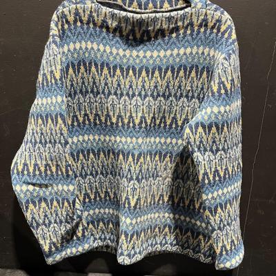 Vintage Iceland 100% Wool Sweater Made In Sweden By Jersey Modeller