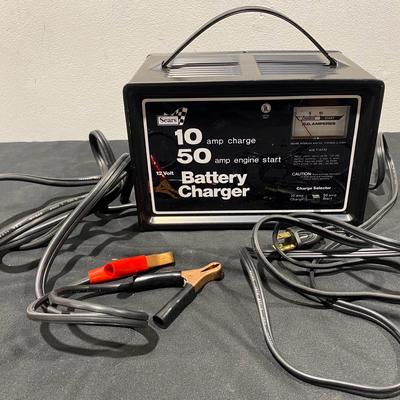 Vintage New In Box Manual Battery Charger Engine Starter
