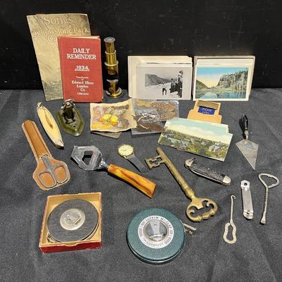 Eclectic Mystery Lot Featuring Lufkin And L S Starrett Steel Measuring Tapes