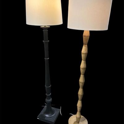2 Accent Floor Lamps