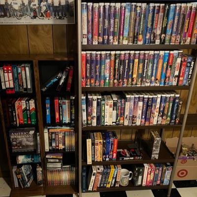 Mystery Lot Of VHS & CDs Includes New In Box
