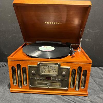 Crosley Three Speed Turntable Musician 8 In 1 Record Player