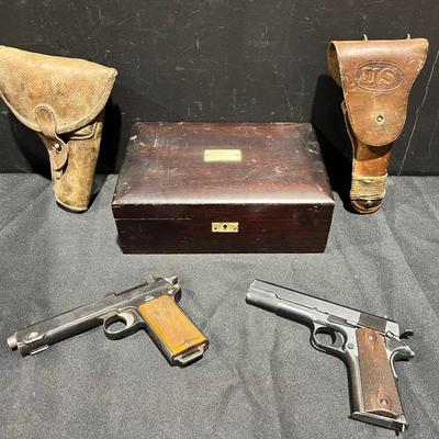Colt’s PT. F. A. CO. Model Of 1911. U.S. Army and Steyr 1916