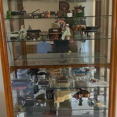 Vintage Miniature Piano Collection (Shelf Not Included) 