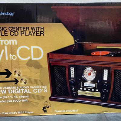 vinyl record player radio 