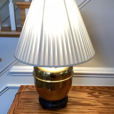 Vintage Brass Michelin Style Lamp