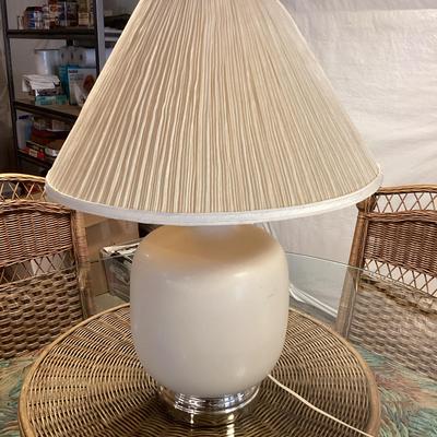 Bisque Ceramic Lamp