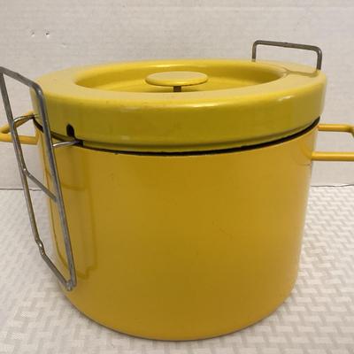 Vintage Copco Michael Lax Enamel Pot