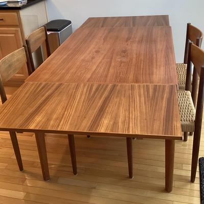Teak Kitchen Table With Four Chairs