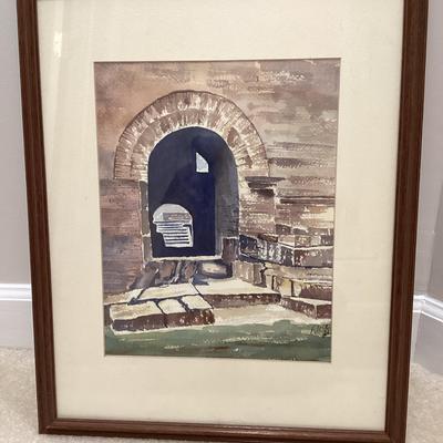 Stone Arch Doorway By Frank McCormick 