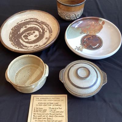 Five Piece Pottery 