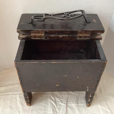 Antique Shoeshine Box