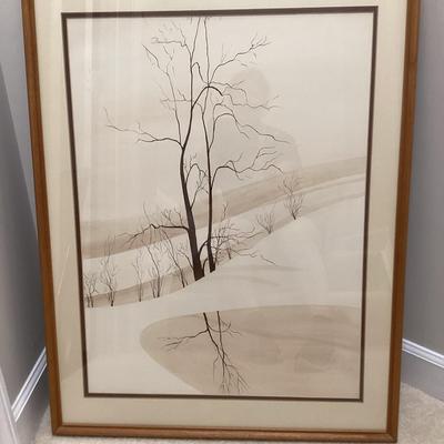 Tree Watercolor Painting 