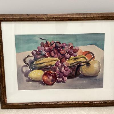Fruit Watercolor By Charles Rogers
