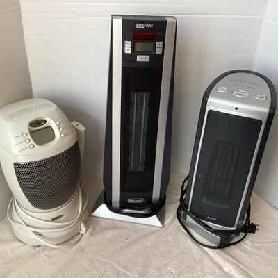 Trio Of Space Heaters