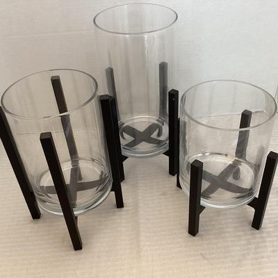 Trio Of Pillar Candle Holders