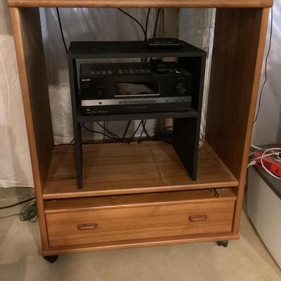 Teak TV Stand