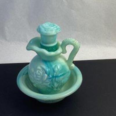 Avon milk glass