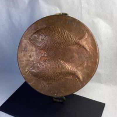 Antique copper pot