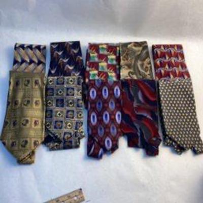 Mint condition. Silk ties