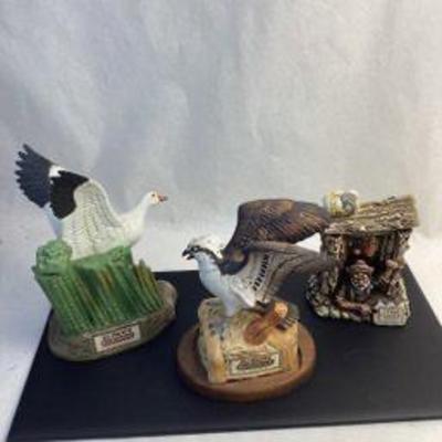 1970’s whiskey porcelain decanters
