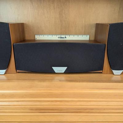 Jamo Bookshelf Speaker Set (Cherry)