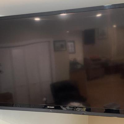 Flat Screen TV
70-inch Sharp Aquos Quattron 