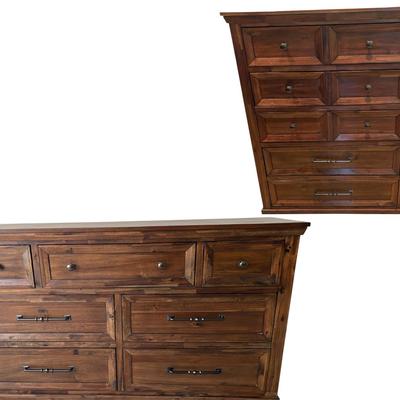 Millennium By Ashley Dresser & Chest of Drawers