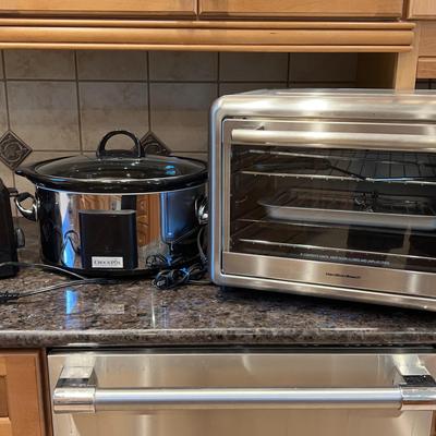 Hamilton Beach Toaster Oven, Crock Pot & Cuisinart Toaster
