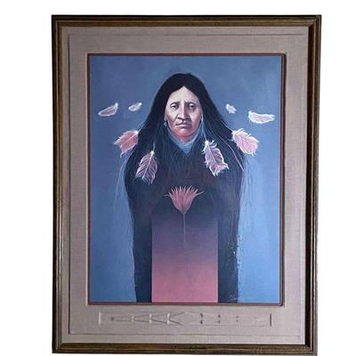 Framed Frank Howell Print, ‘Encirclement of Sisters' 