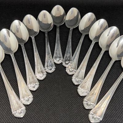 12 Sterling Silver Spoons