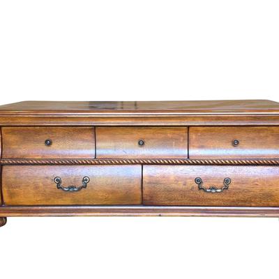 Wood Coffee Table wih Drawers
