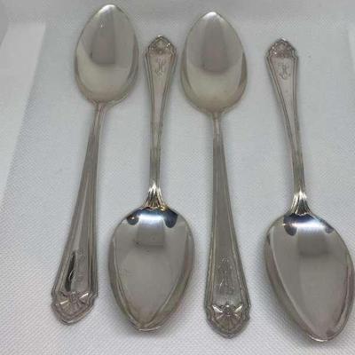 4 Sterling Silver Spoons #1