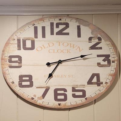 3ft wide clock