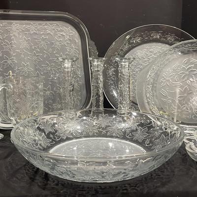 Princess glass Large Serving Pieces